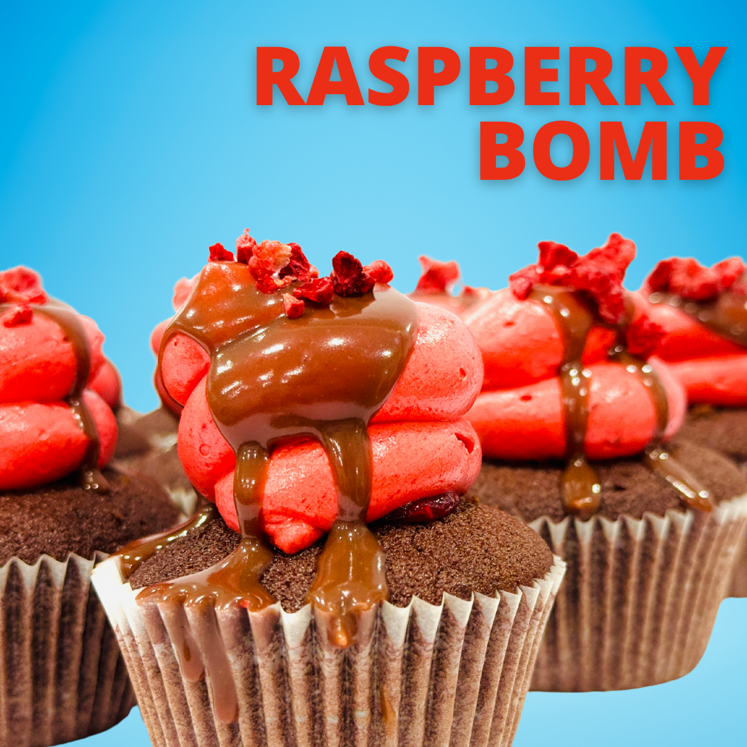 Raspberry Bomb Sugar Rush Bakery SameDay Cake Delivery Perth